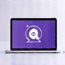 Laptop icon for online consultation